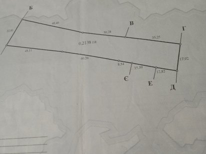 Ділянка під забудову Плесецьке