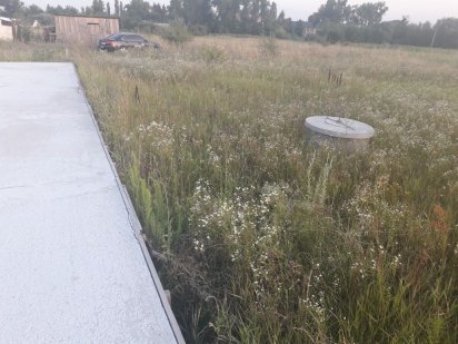 Земельний участок 25 соток с фундаментом. Плесецьке