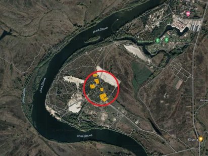 Продам участок 12 соток на берегу Десны, озеро, лес, с.Пуховка