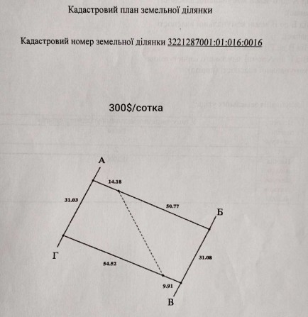 Земельна ділянка під ОСГ 20-соток Броварський р-н - фото 1