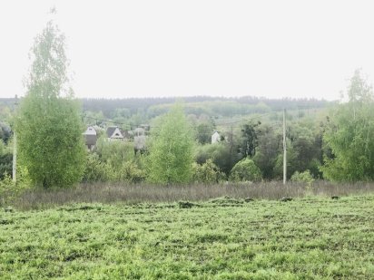 Панорамна рівна ділянка з гарним краєвидом!