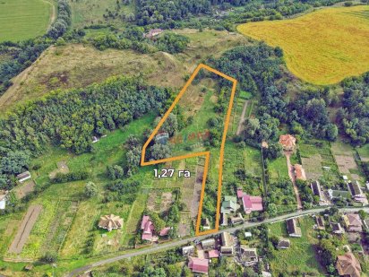 Безрадичі, продаж ділянки 1.27 га під буд. + електрики 15 кВт Старые Безрадичи