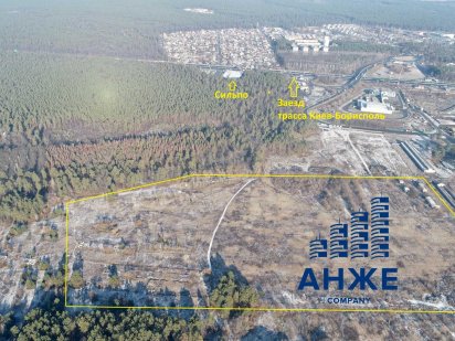 Счастливое Бориспольский р-н продажа участок 100 сот.под городок!