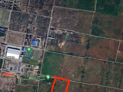 Земельні ділянки 1,1 +1,5 Га. Щасливе. Бориспільський район