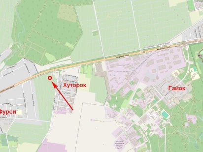 Ділянка 10 сот або більше, с. Фурси поруч з Хуторком!