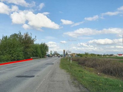 Фасадна ділянка 10 сот с. Фурси біля АЗС Marshal