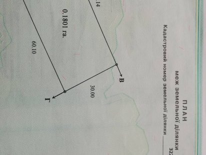 Земельна ділянка під забудову 18,1 соток Хотів