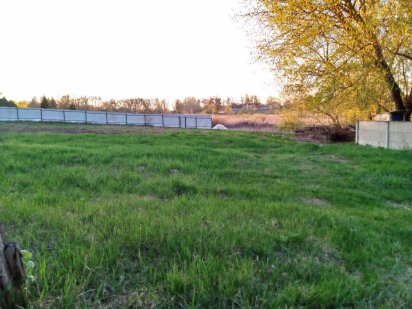 Ділянка, участок, фасад 45 метрів під будівництво, коме