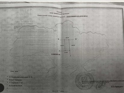 Земля (уч-к) ОСГ Киевская обл. Макаровск.р-н  Ясногородка с. 19500уе Ясногородка
