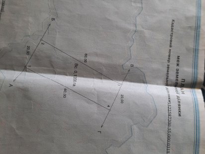 Земельна ділянка приватизована 12 сот Черняховка