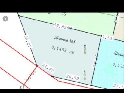 Продаж земельної ділянки в Солонці Солонка