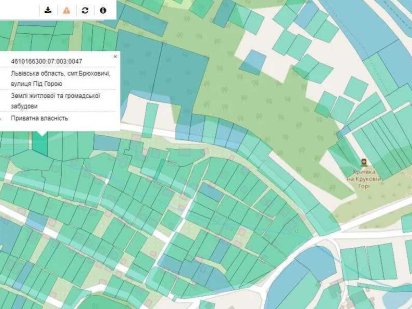 Ділянка в лісі  під будівництво смт. Брюховичі 6,36 сот Брюховичи