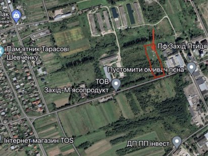 Земельна ділянка, земля, пай, Пустомити Пустомити