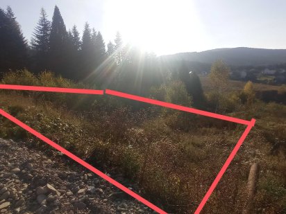 Красива земельна ділянка в Східниці 9 сот на вул.Франка Східниця