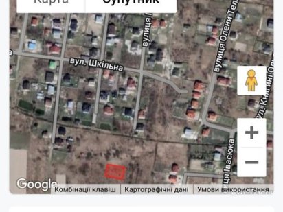 Продаж земельної ділянки Зимна-Вода