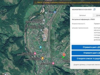 Продається земельна ділянка с. Славське