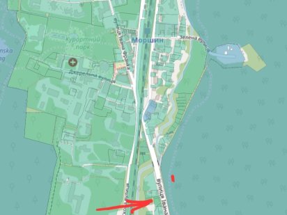 Продам земельну ділянку в курортному місті Моршин.