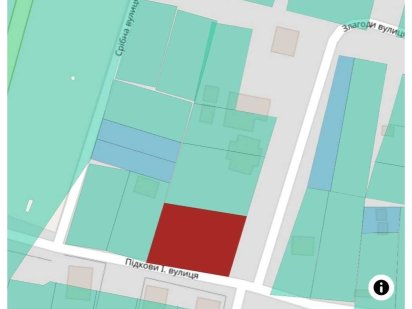 Продаж ділянки в Рясне-Ряське обжитий район Рясное-Русское