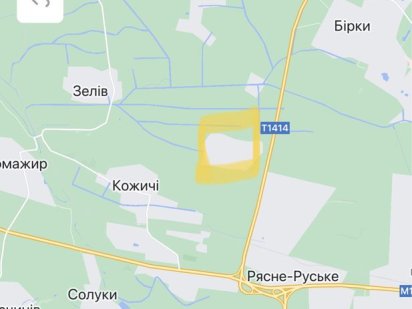 Земельна ділянка 5,6 соток поблизу Львова Рясное-Русское