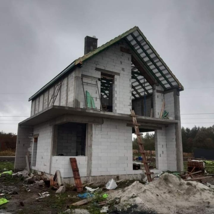 Продаж ділянки під будівництво, будинок для показу що можна побудувати - фото 1