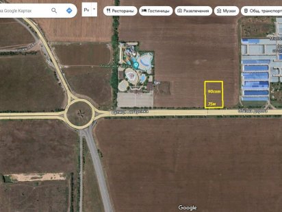 Фасадный участок вдоль трассы Окружная дорога Авангард