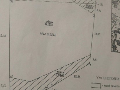 Продам участок с фундаментом и комуникациями. Есть кадастровый номер . Нерубайское