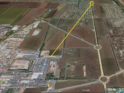 Фасадный участок в Авангард2, Сухой Лиман. на трассу Сухой Лиман