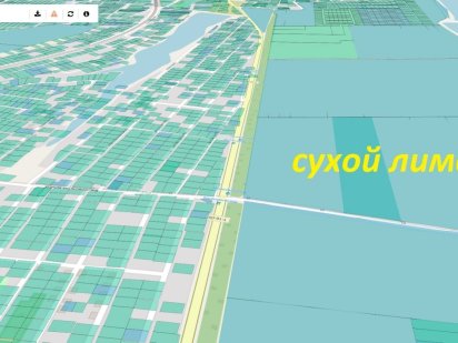 сухой лиман часть земли с выходом на трассу Сухой Лиман