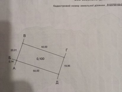 Продам участок 10 соток смт. Овидиополь Овидиополь