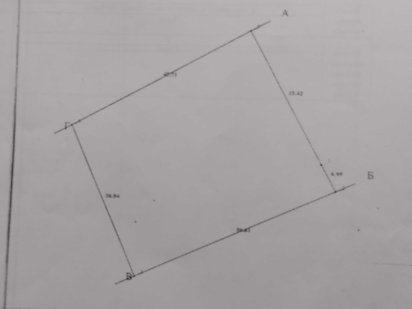 Земельна ділянка під будівництво житлового будинку, 20 соток