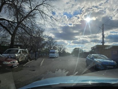 Гагарина. Панорамный Вид на Лиман. Остановка  школа Усатово