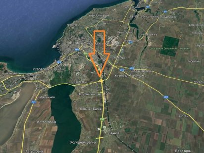 Продаж ділянки 1,78 га на фасаді автодороги Одеса-Київ до "клеверу "
