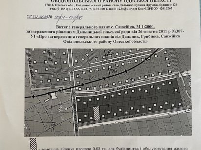 Санжейка участок 8 соток, госакт, под застройку дома.