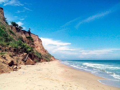 Санжейка (Леонидово): участок 22 сот. рядом с пляжем и видом на море!