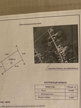 Продам участок земли - 8 соток. Санжейка (Леонидова). Возле моря. - фото 1