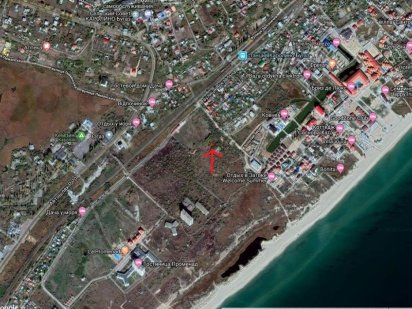 Свой участок Затока Лиманский район, морская сторона. Затока