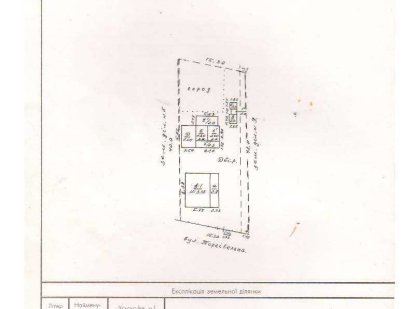 Продається ділянка з будинком Карловка