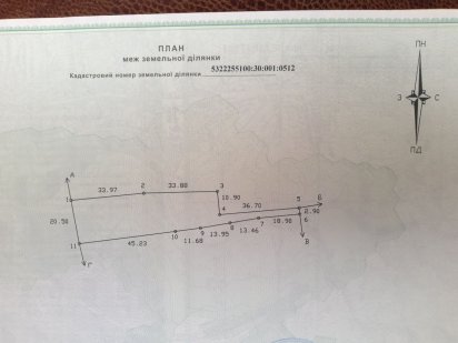 Ділянка під забудову, недобудований будинок Котельва