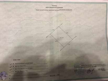 Продам земельну ділянку Мала Кохнівка