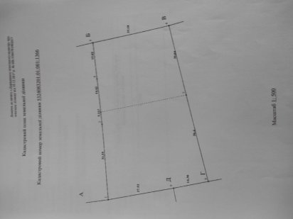 Продам земельний участок під застройку 25 соток Мачухи