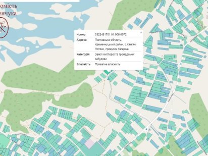 Продам земельну ділянку Кам'яні Потоки