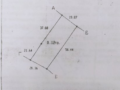 Каменные потоки. Участок под застройку 12 соток Кам'яні Потоки