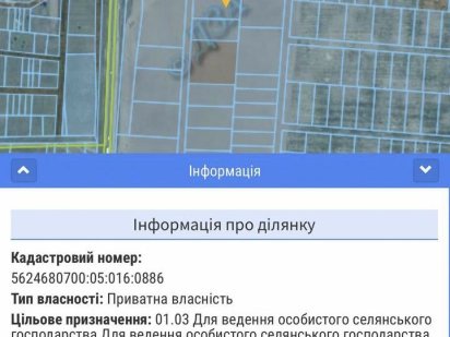 Земельна ділянка з можливістю переведення під комерцію 20 сот Біла Криниця