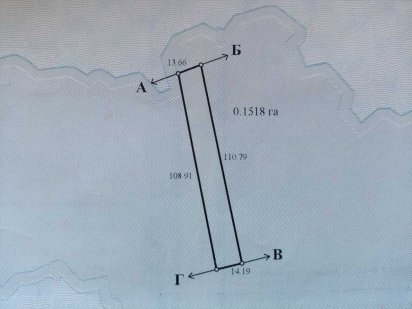 Земельну ділянку с. Колоденка поблизу ставу Колоденка