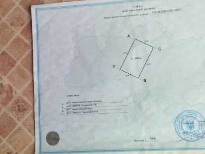 Продаж ділянки  Кам'яна Гора під СЕС Каменная Гора