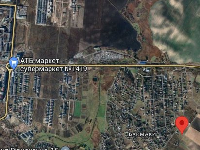 Продам земельну ділянку в БАРМАКАХ.  10 сот