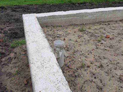 Земельна ділянка під будівництво жилого будинку в Корці з фундаментом