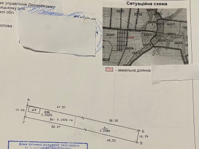Продаж Земельної  ділянка Дубровиця