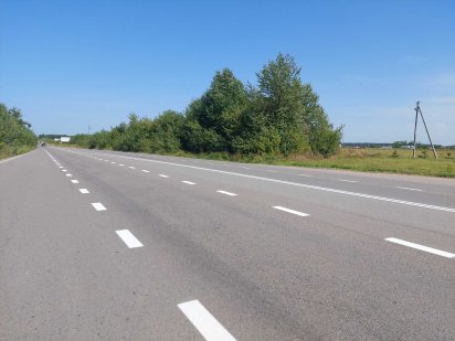 Продам рівну ділянку над дорогою Кустин