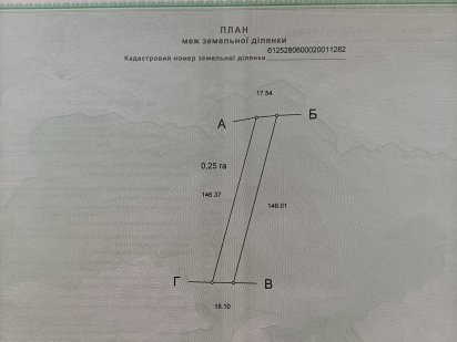 Продається земельна ділянка Байківці